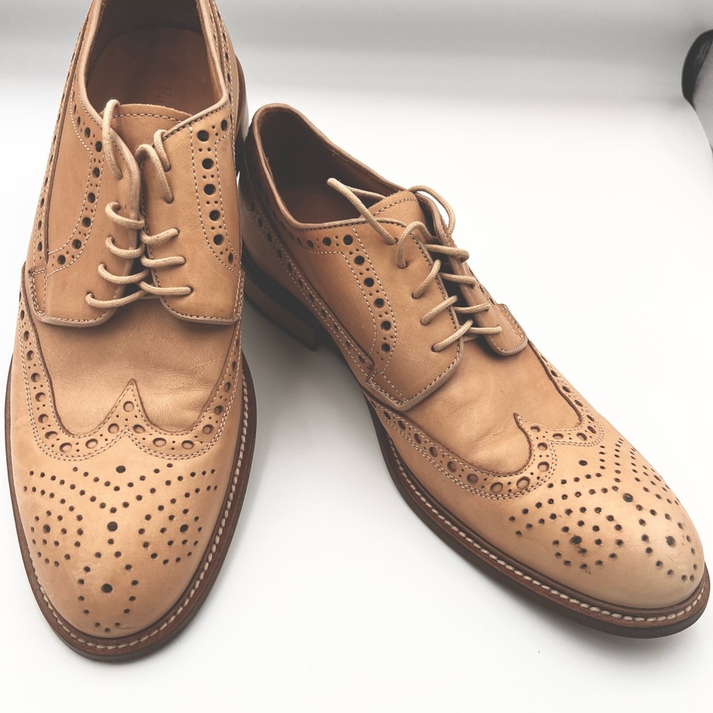 Classic Tan Paul Fredrick’s Men's Shoes